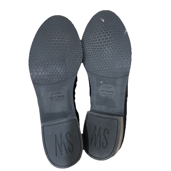 Stuart Weitzman Black Over-The-Knee Boots Reserve Stretch Suede Boot Size 5 - Picture 7 of 7